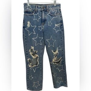 Carmar HERMIA PEYTON RHINESTONE STAR JEAN